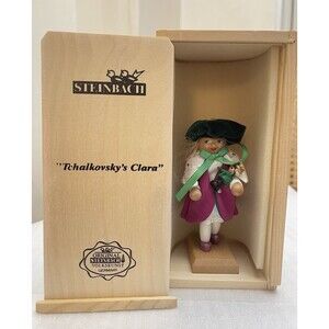 Steinbach Mini Nutcracker Tchaikovsky Clara 5” Limited Edition German w/ Box